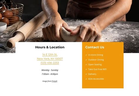 Hours and Location .